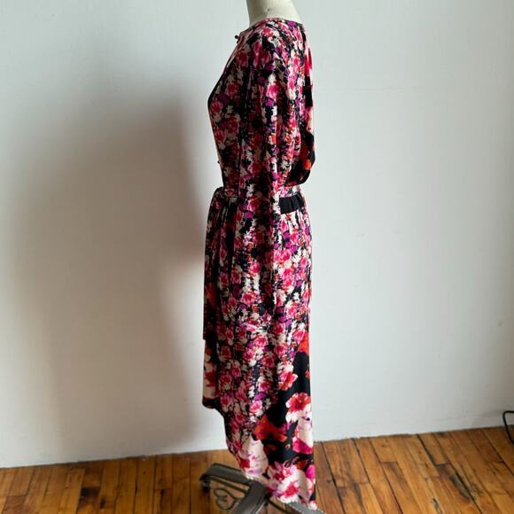 YOANA BARASCHI Maximalist Pink Print Button-Front Dress - Picture 5 of 8